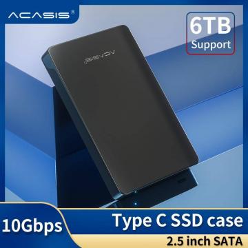 Ổ Cứng ACASIS Loại C, Ổ Cứng Gắn Ngoài 2.5 Inch USB 3.1, Loại C Sang SATA, Ổ Đĩa Cứng Dành Cho 2.5 Inch SATA I II III, PS4 HDD SSD Lên Đến 10tb-quốc Tế