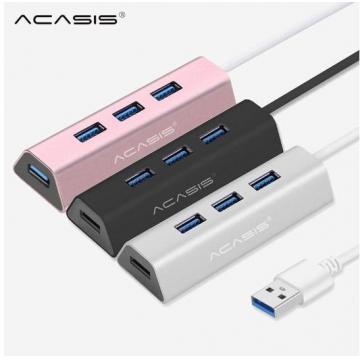 Acasis Hub USB 3.0 4 Cổng Đa Năng USB 3.0 Nhôm Hub USB 3,0 Với Bộ Đổi Nguồn Bộ Chia USB Cho Máy máy Tính Máy Tính Phụ Kiện Số 25