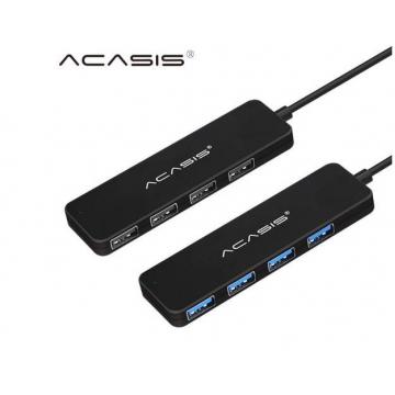 Acasis Hub USB 3.0 Đa Năng USB 3.0 Với Điện 4 Cổng USB Bộ Chia Hub USB 3,0 Cho Máy Tính phụ Kiện Máy Tính Adapter