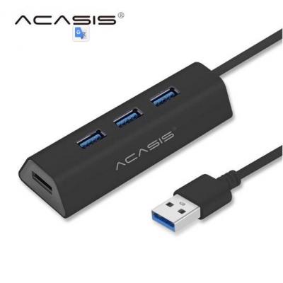 Acasis Hub USB 3.0 4 Cổng Đa Năng USB 3.0 Nhôm Hub USB 3,0 Với Bộ Đổi Nguồn Bộ Chia USB Cho Máy máy Tính Máy Tính Phụ Kiện Số 25