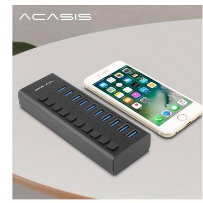 Acasis Tốc Độ Cao 5Gbps Bộ Chia Công Nghiệp Bộ Chia USB Tích Hợp Độc Lập Điện Cho Máy Tính