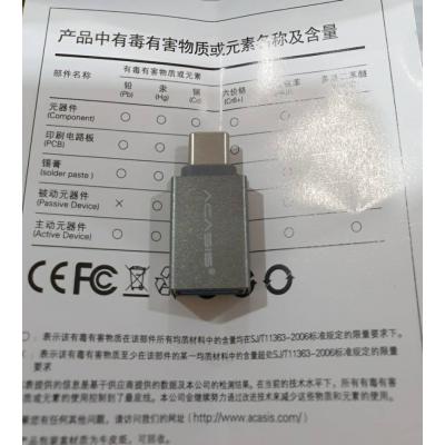 Bộ chuyển đổi ACASIS USB Micro USB / Type-C sang OTG Bộ chuyển đổi USB 3.0 Chuyển đổi sang loại C Đầu nối bộ chuyển đổi cổng USB-C Sạc dữ liệu Đồng bộ hóa cho Huawei Redmi Huawei Samsung B24 B25